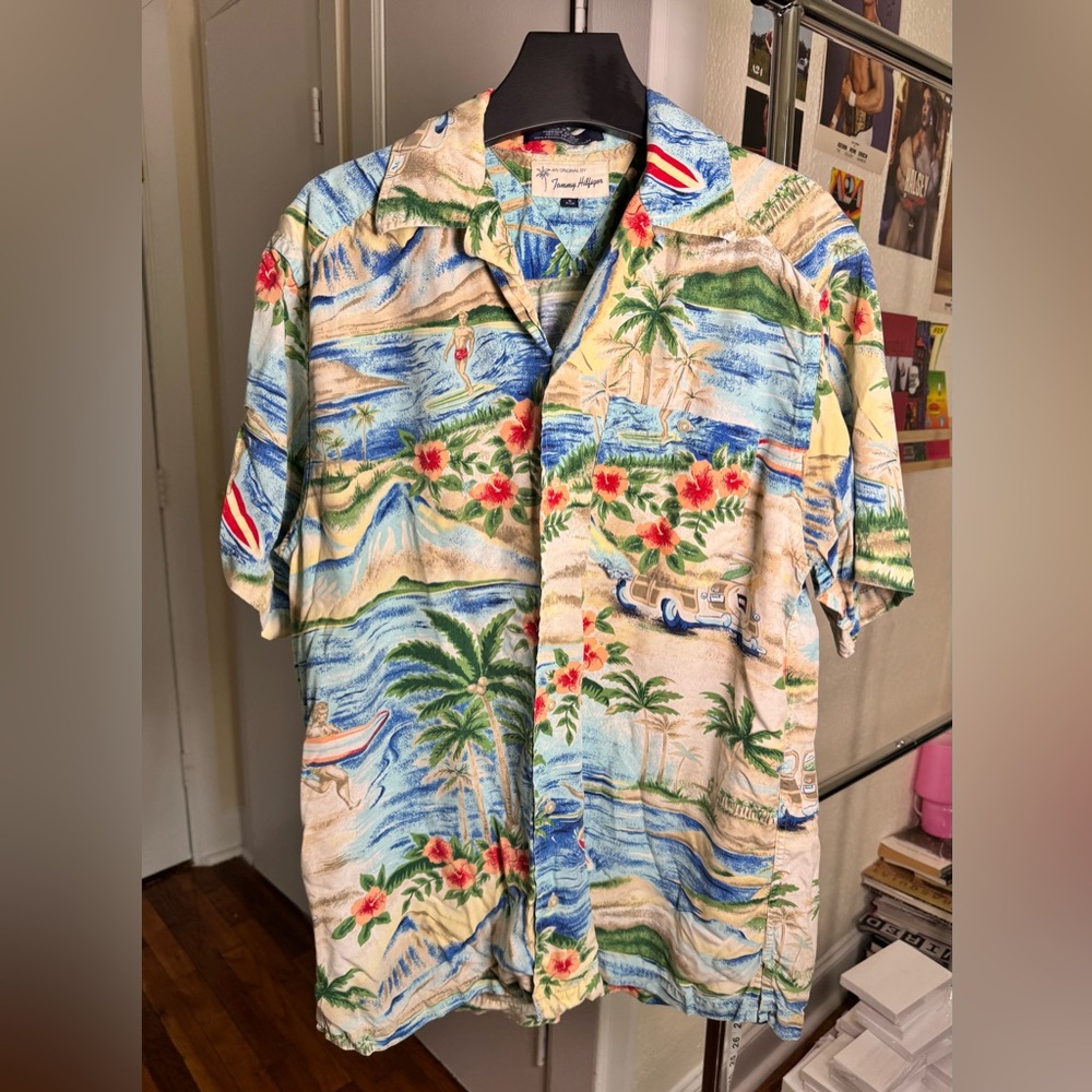 Vintage Tommy Hilfiger Hawaiian Shirt